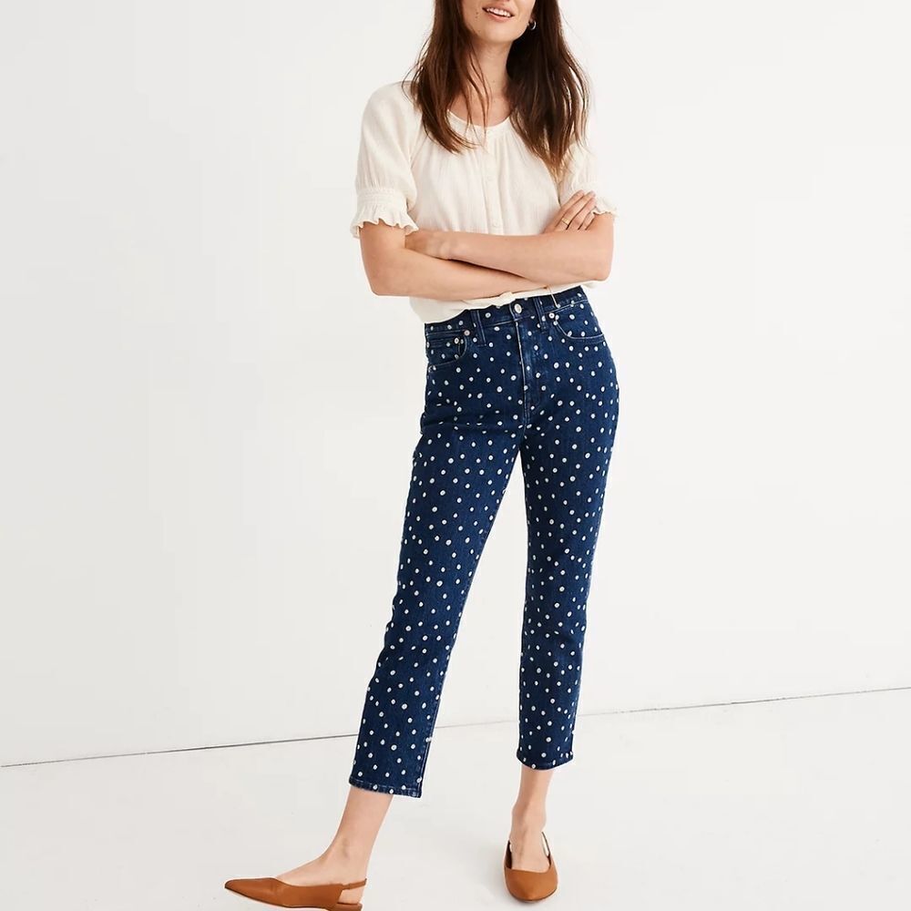 Madewell The High Rise Slim Crop BoyJean Size 26